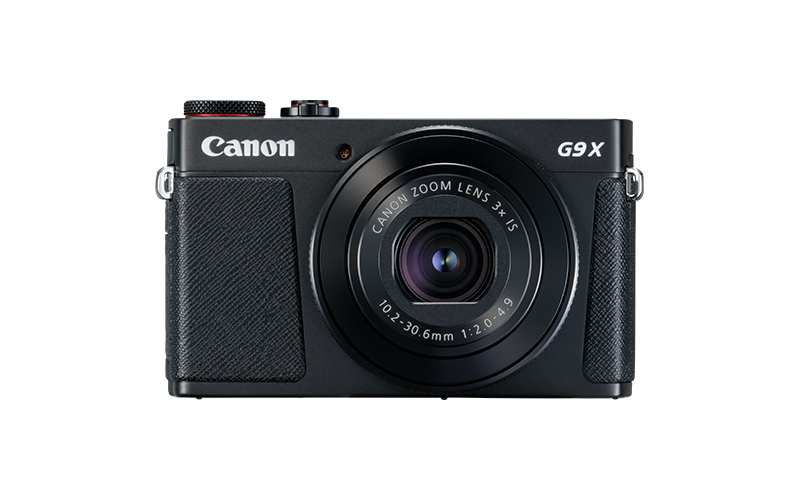 PowerShot G9 X Mark II Black Front